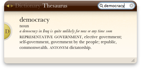 Democracy?