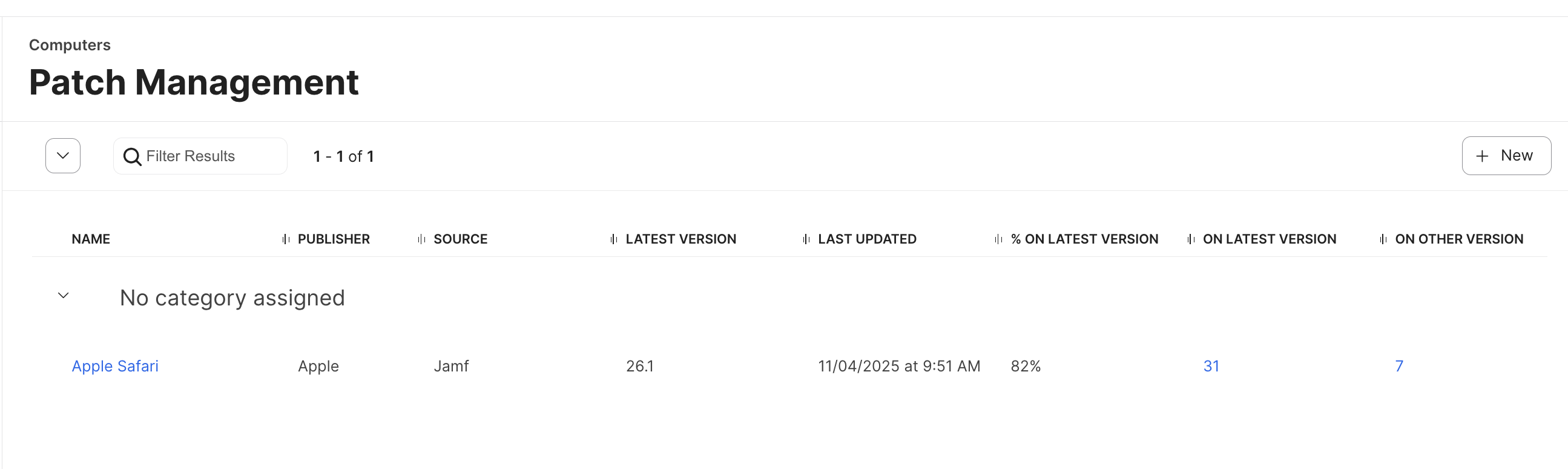 Safari Patch Management – Overview