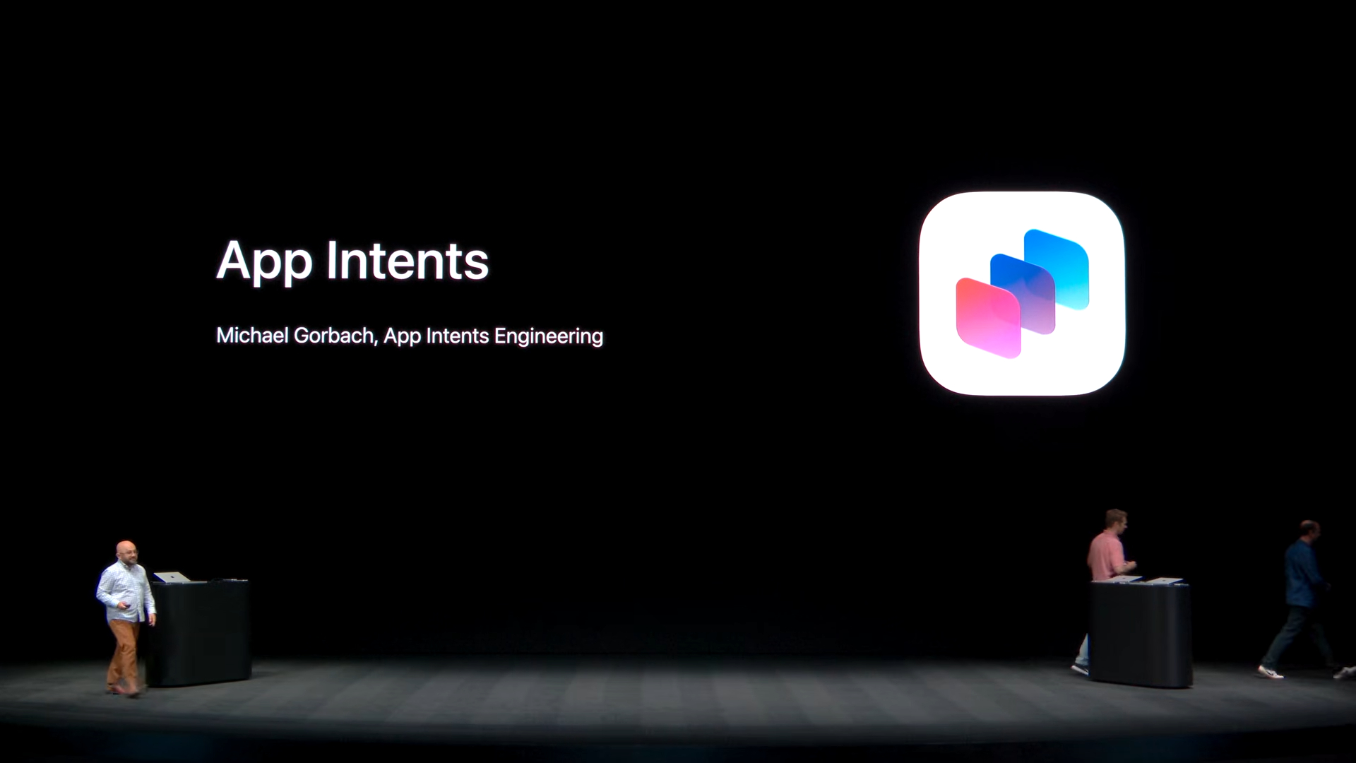 WWDC26 App Intents section title
