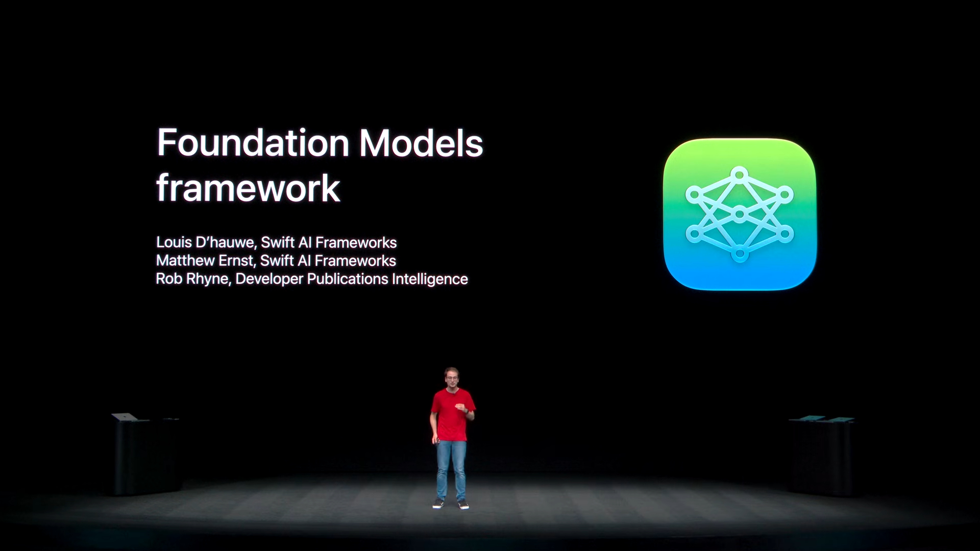 WWDC26 Foundation Models framework section