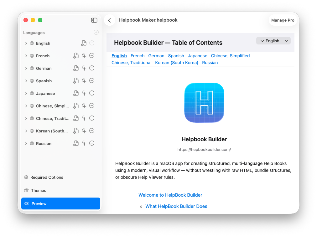 Helpbook Builder Theme