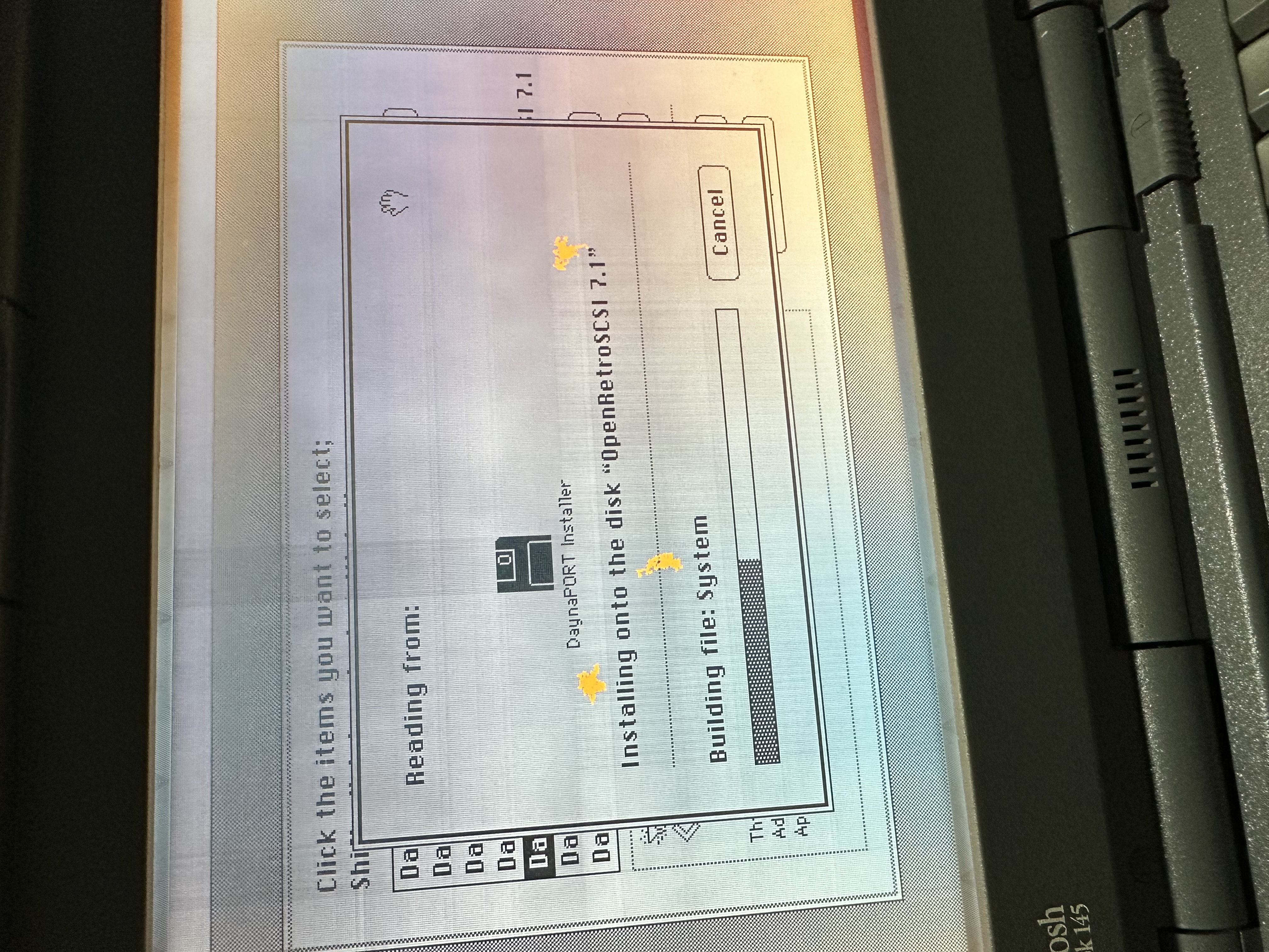 DaynaPORT installer rebuilding system files during installation