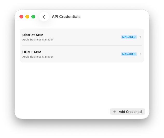ABM Warranty Screenshot