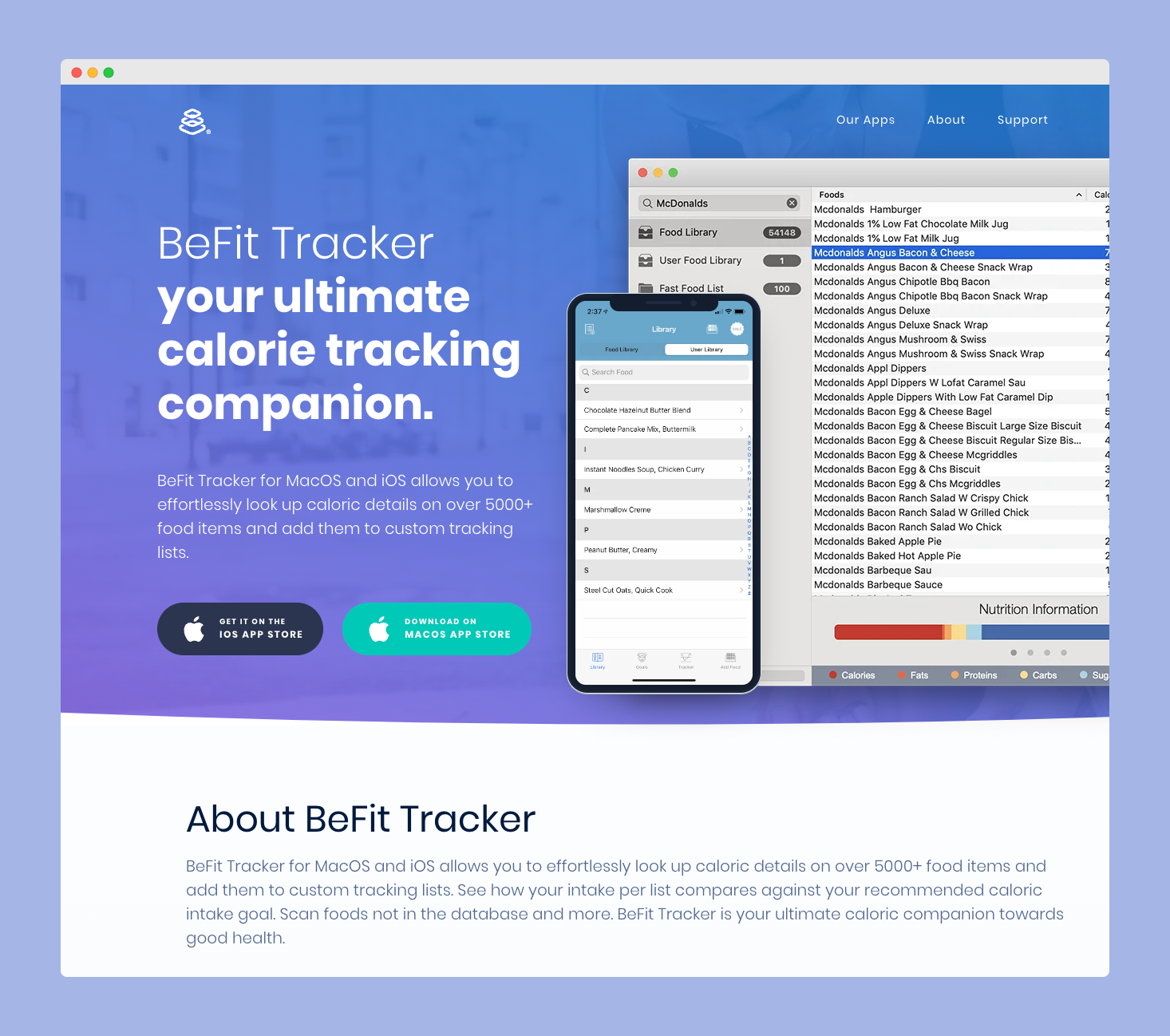 BeFit Tracker