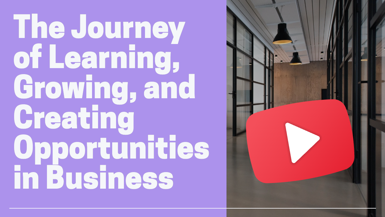 Beyond Money: The Journey of Learning, Growing, and Creating Opportunities in Business