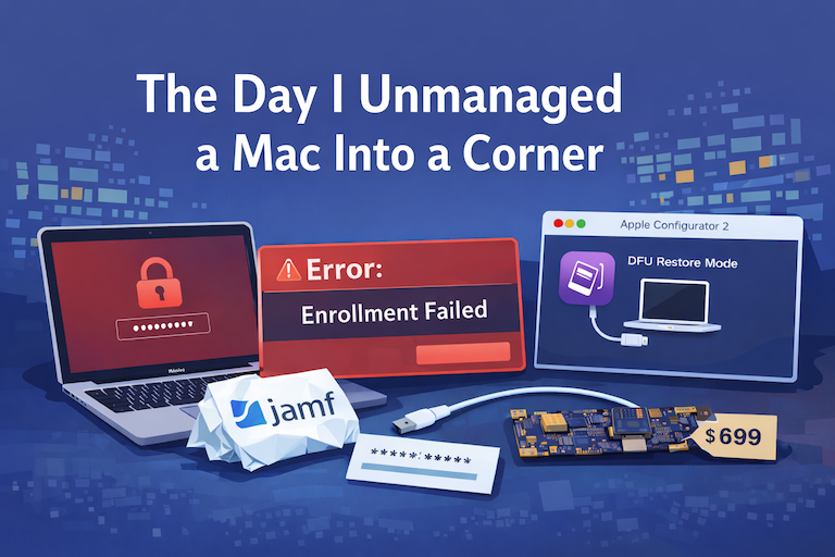 The Day I Unmanaged a Mac Into a Corner