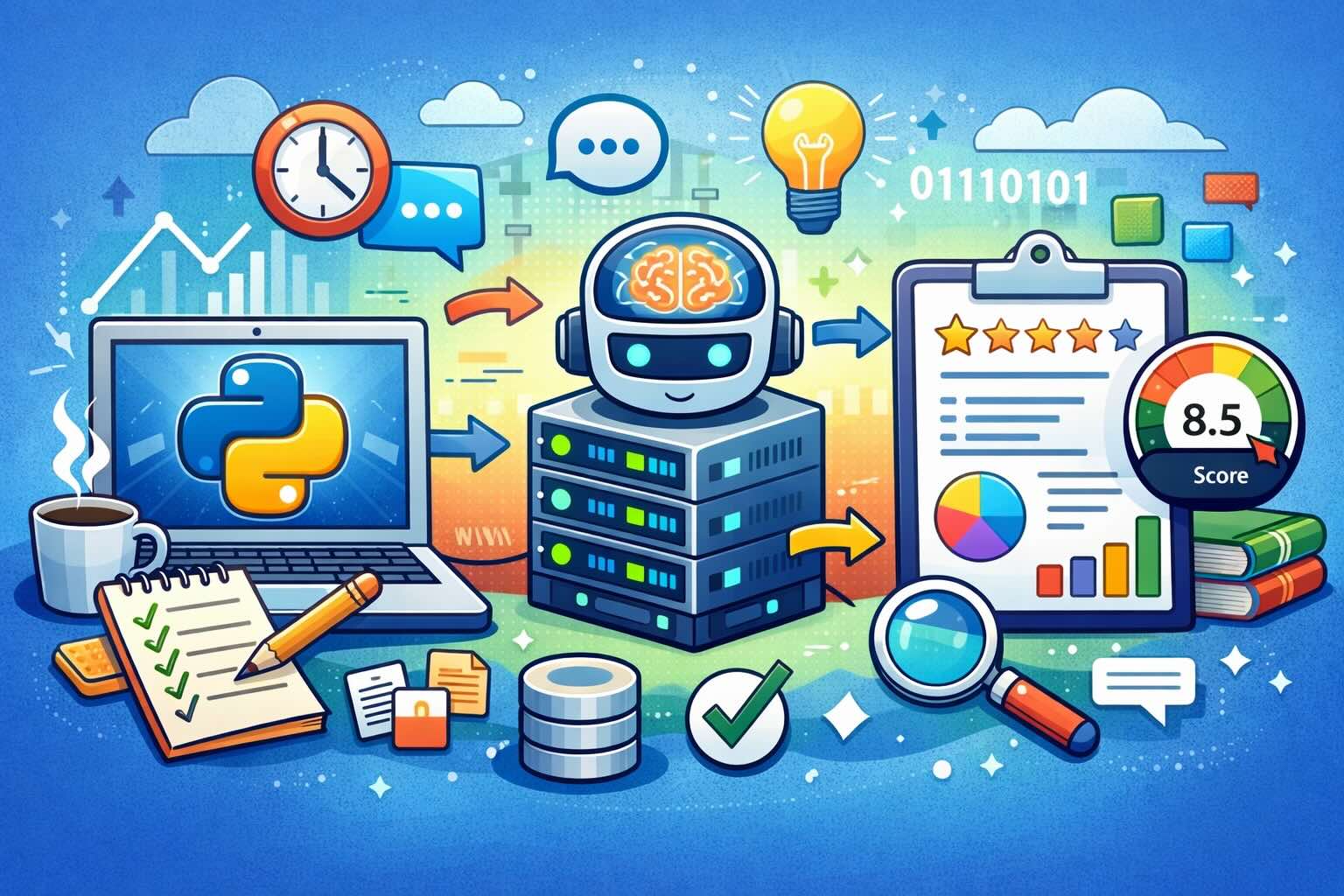 Scoring AI Influence in Jekyll Posts with Local LLMs