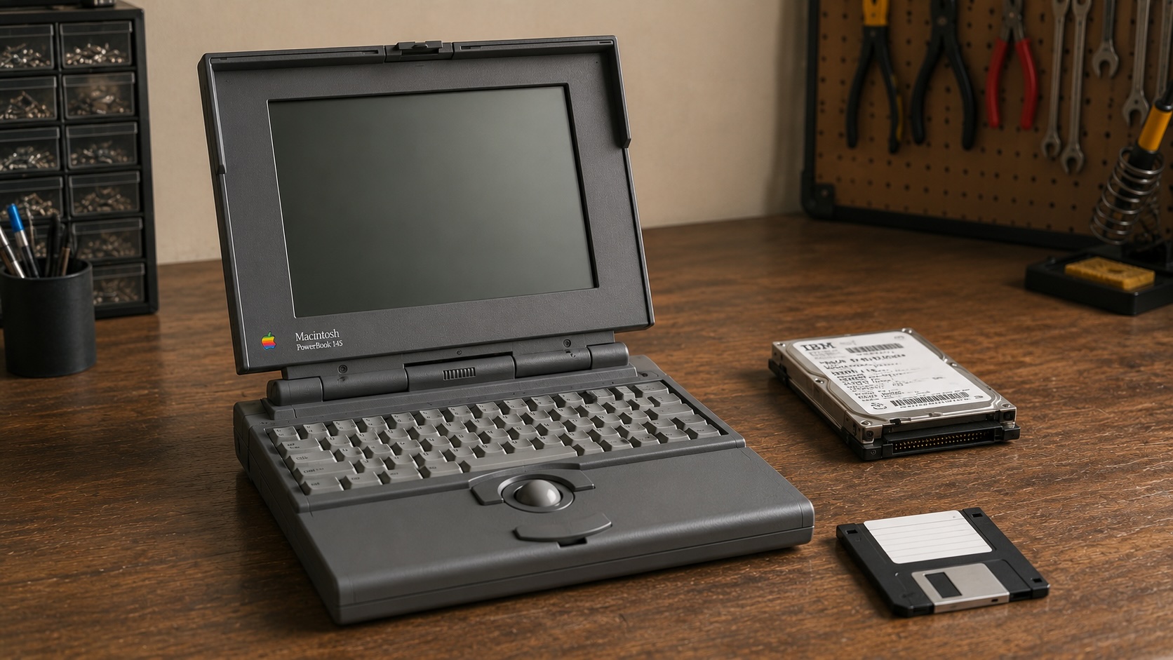 How a Floppy Disk Turned My PowerBook 145 Around