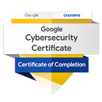 Google Cybersecurity Certifiate