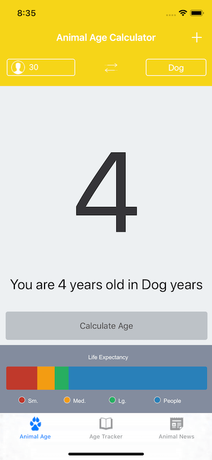 Animal Age for MacOS