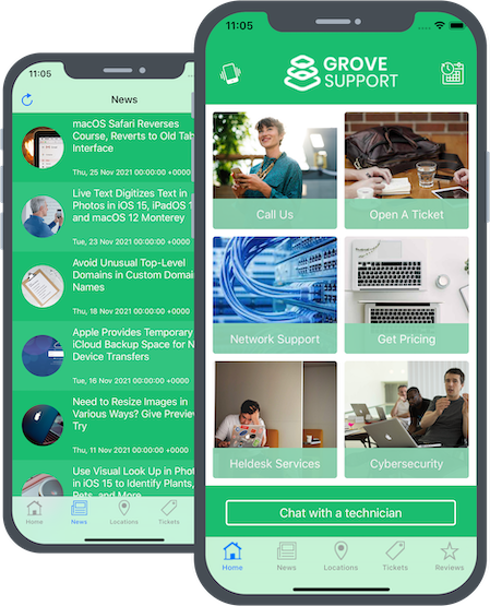 iOS App from Grove Technologies