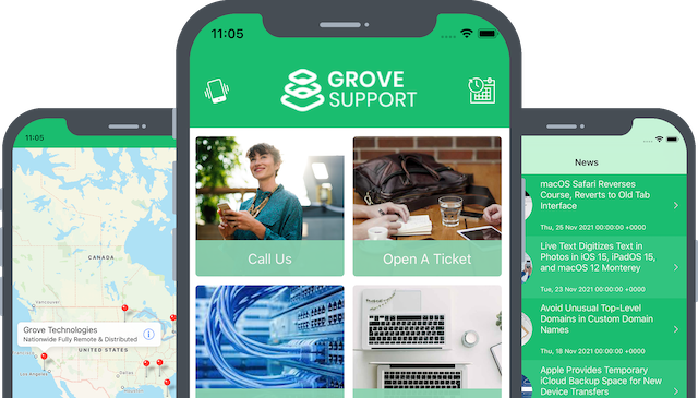 Grove Technologies iOS App